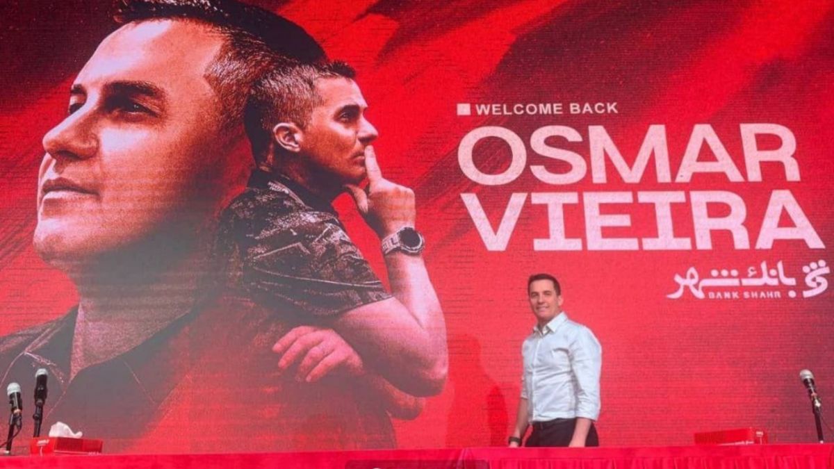 مراسم کامل معارفه اوسمار سرمربی جدید پرسپولیس