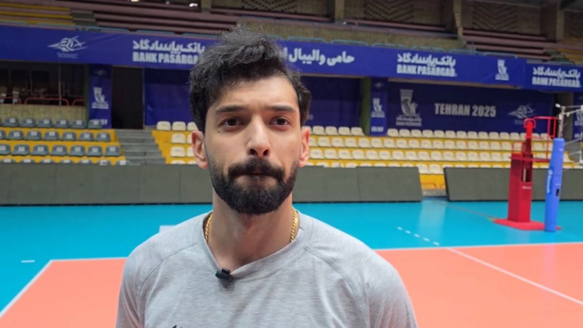 گفت و گو با اعضای تیم ملی والیبال ایران پیش از اعزام به مسابقات کشورهای اسلامی