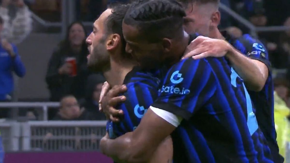 گل اول اینتر به فیورنتینا (چالهان اغلو)