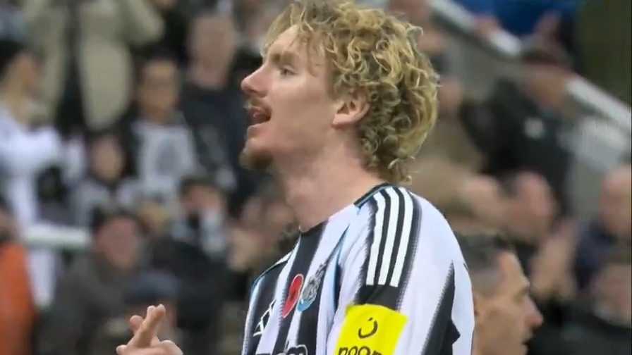 گل دوم نیوکاسل به تاتنهام (وولتمایده)