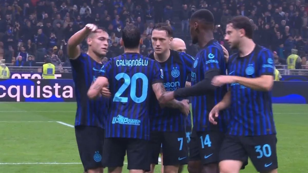 گل سوم اینتر به فیورنتینا (دبل چالهان اغلو)