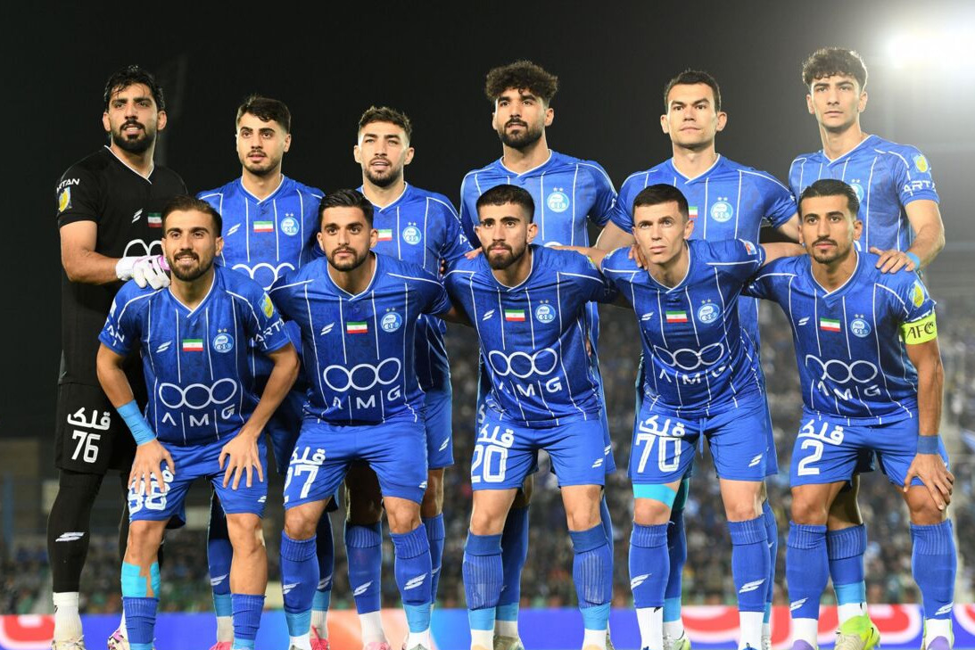 پوستر استقلال برای بازی مقابل آلومینیوم به یاد ستاره و مدیر سابق