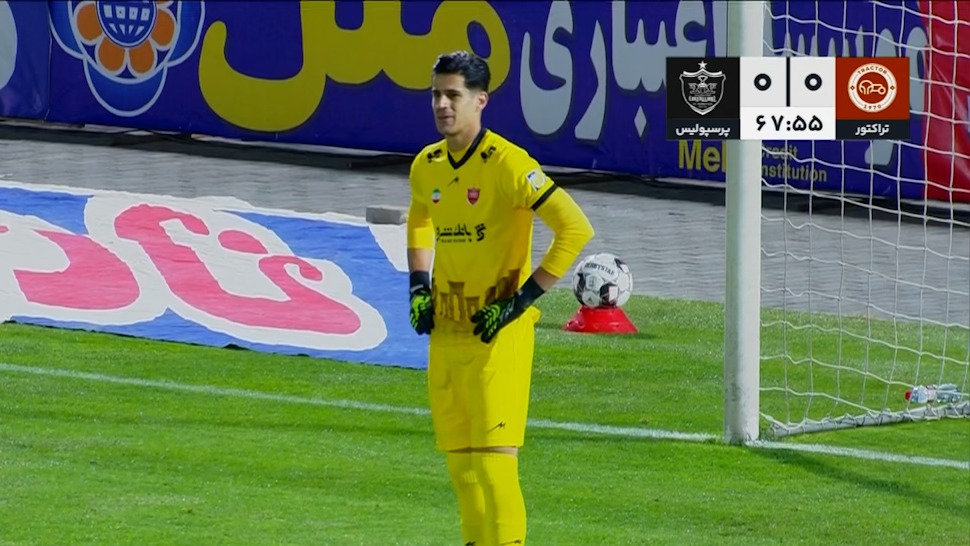 واکنش خوب پیام نیازمند روی شوت امیرحسین حسینزاده