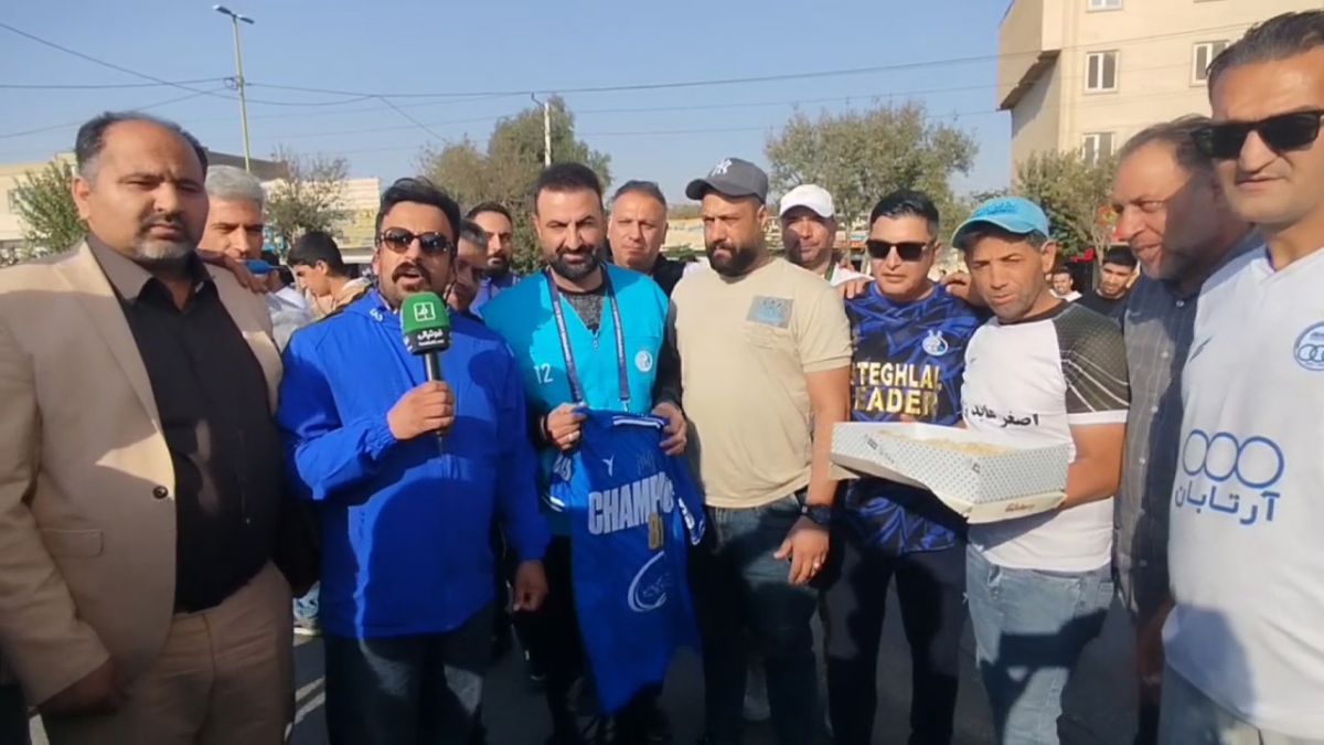 استقبال لیدر های استقلال از لیدر های آلومینیوم