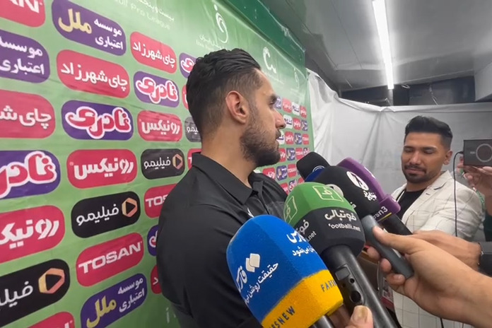 صحبت های پارسا جعفری و شایان مصلح پس از تساوی برابر ملوان