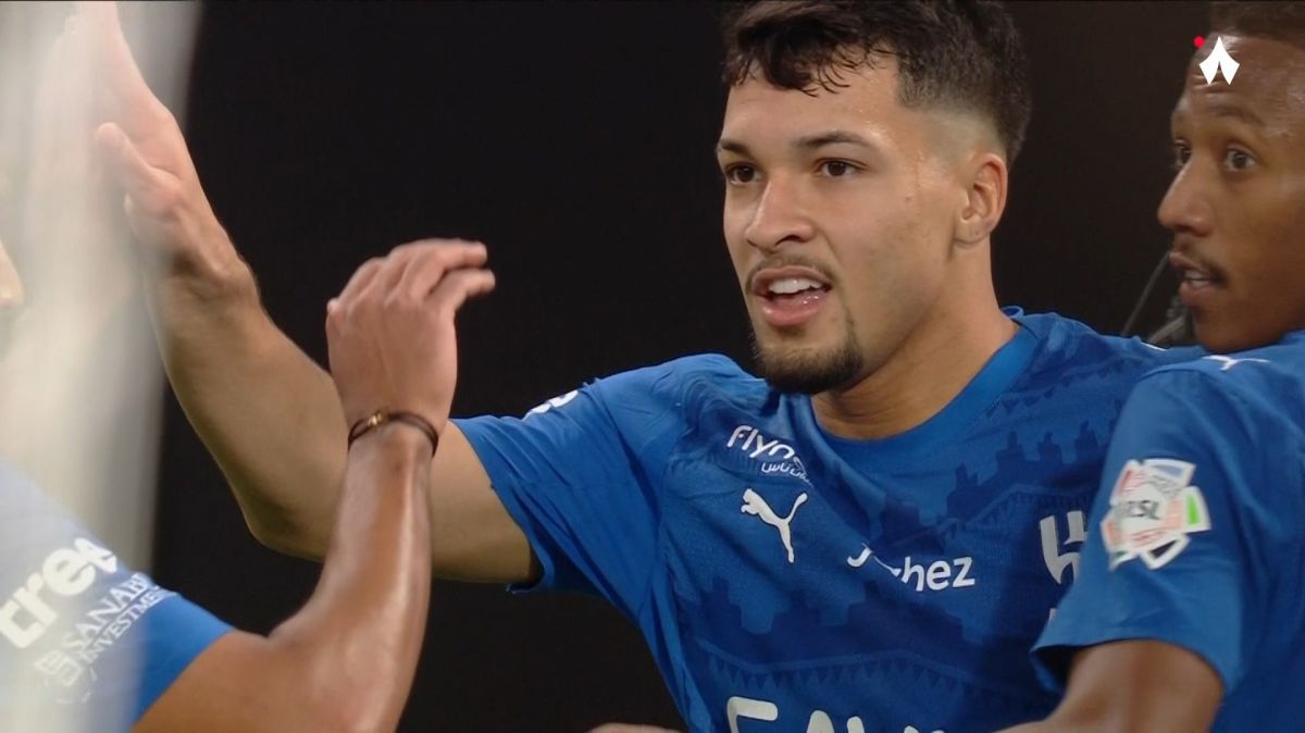 گل اول الهلال به الشباب (مارکوس لئوناردو)