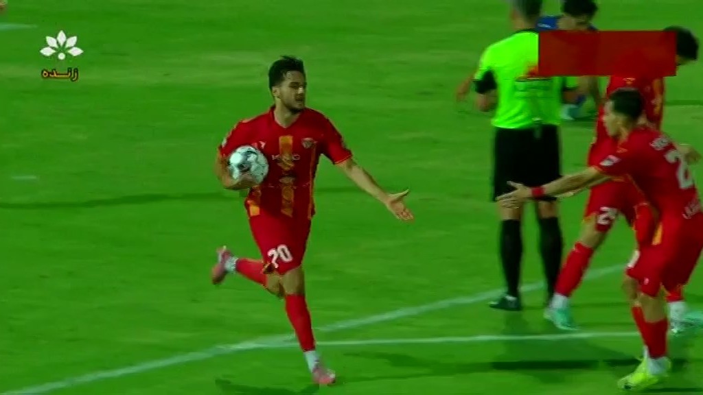 گل اول فولاد به استقلال خوزستان (زاده عطار در دقیقه 96)