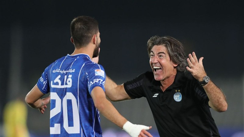 ساپینتو: به غفوری کمک میکنم تا شاید روزی سرمربی استقلال شود