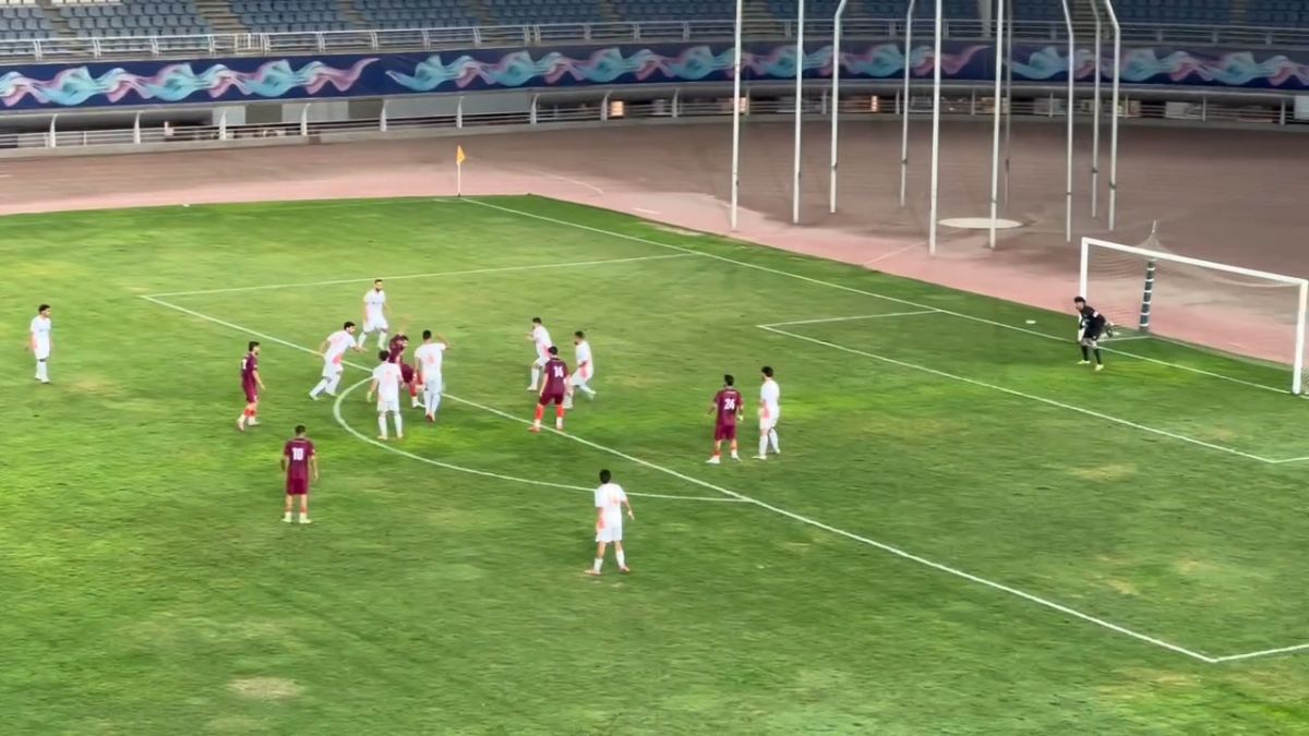 گل دوم نساجی مازندران به شهید قندی یزد(علیرضا ملکی)