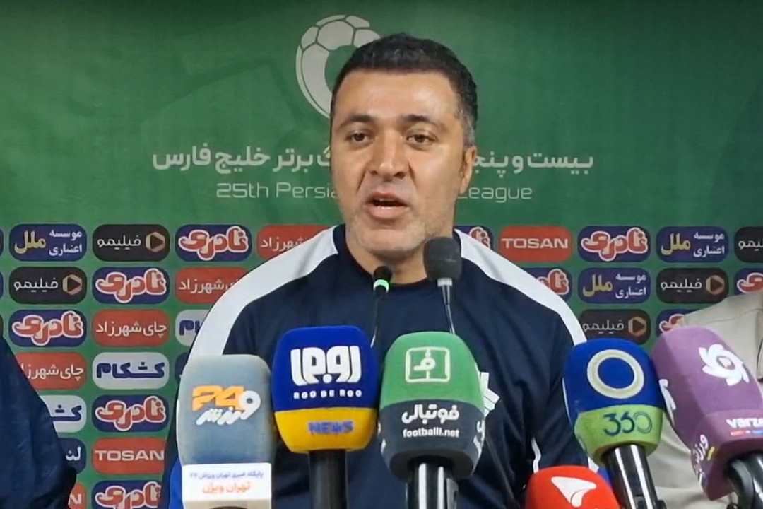 نشست خبری بعد از بازی سایپا - فرد البرز