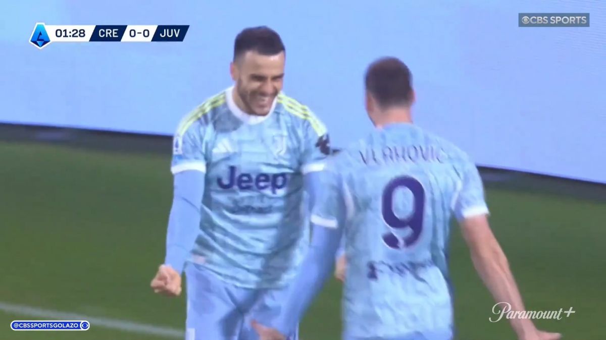 گل اول یوونتوس به کرمونزه (فیلیپ کاستیچ)