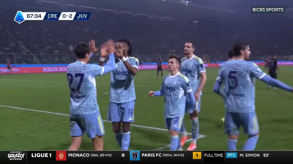 گل دوم یوونتوس به کرمونزه (آندره آ کامبیاسو)