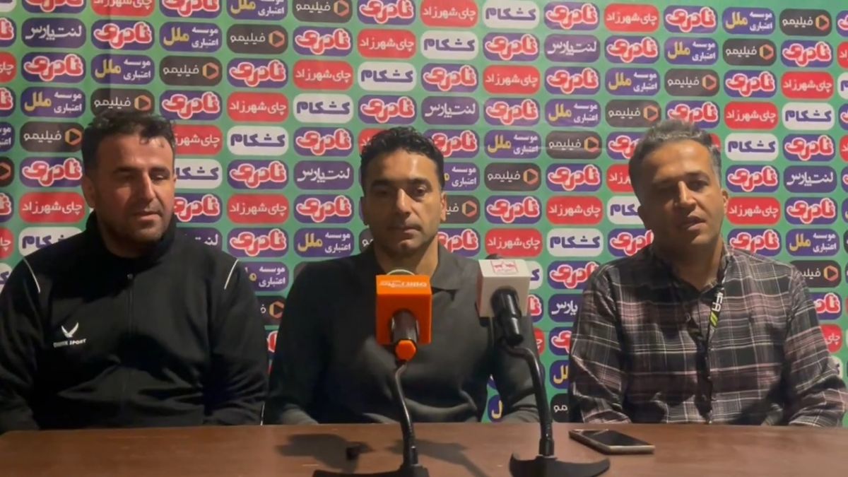 کنفرانس خبری مربیان پس از برتری شهرداری نوشهر مقابل نود ارومیه در جام حذفی