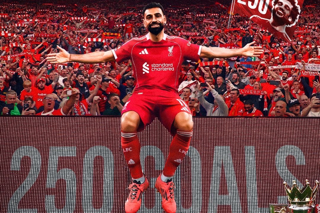 پادشاه مصری و رسیدن به ۲۵۰ گل برای لیورپول