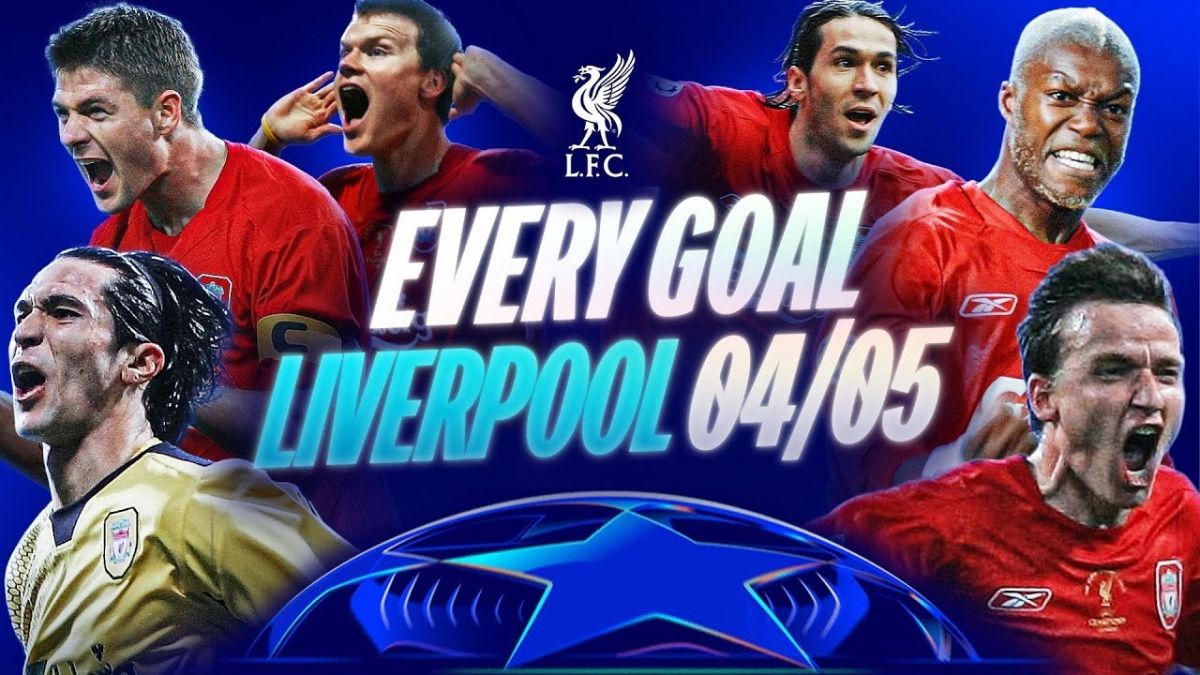 همه گلهای لیورپول در مسیر قهرمانی لیگ قهرمانان اروپا 05-2004