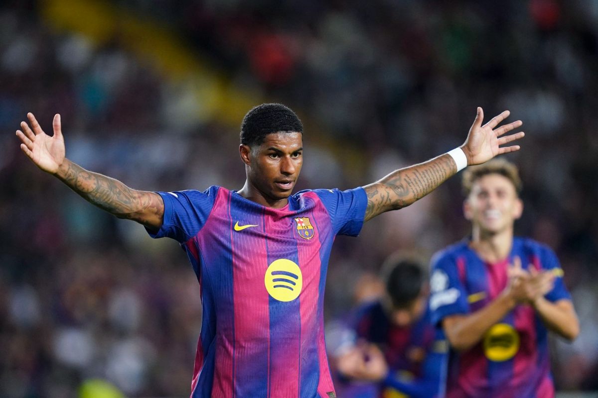 درخشش مارکوس رشفورد در بارسلونا ادامه دارد