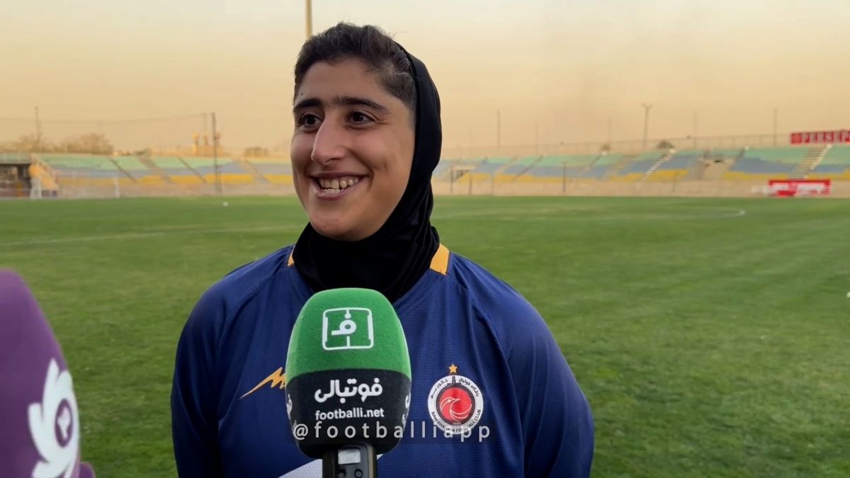 کری خوانی، فاطمه گرائیلی گلزن استقلالی خاتون بم مقابل پرسپولیس