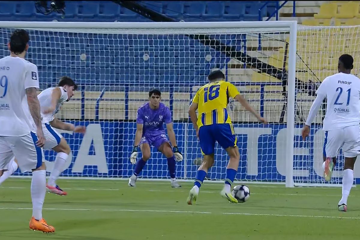 گل اول الغرافه به الهلال (ایوب ال اویی)