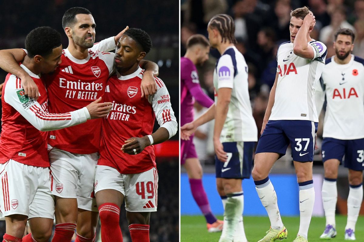 مقایسه جالب آمار شکست‌های خانگی آرسنال و تاتنهام