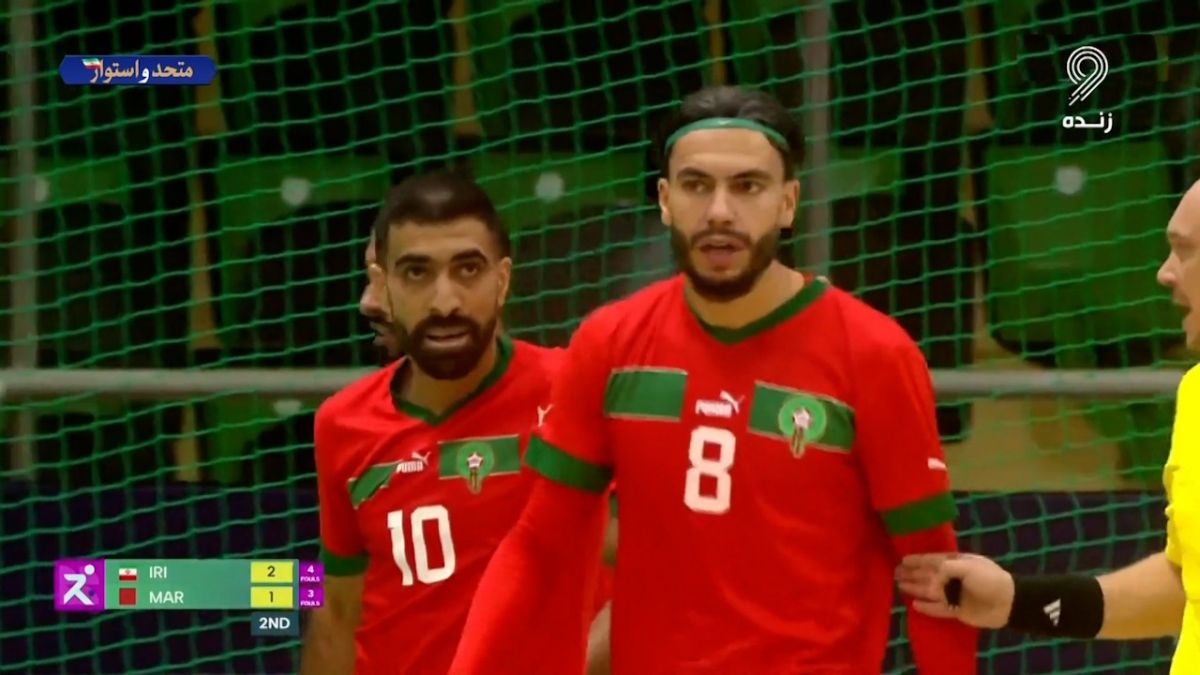 گل دوم مراکش به ایران
