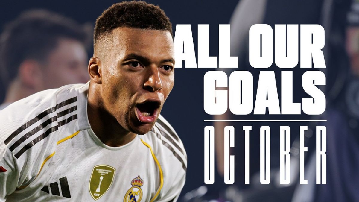 تمام گلهای رئال مادرید در ماه اکتبر 2025