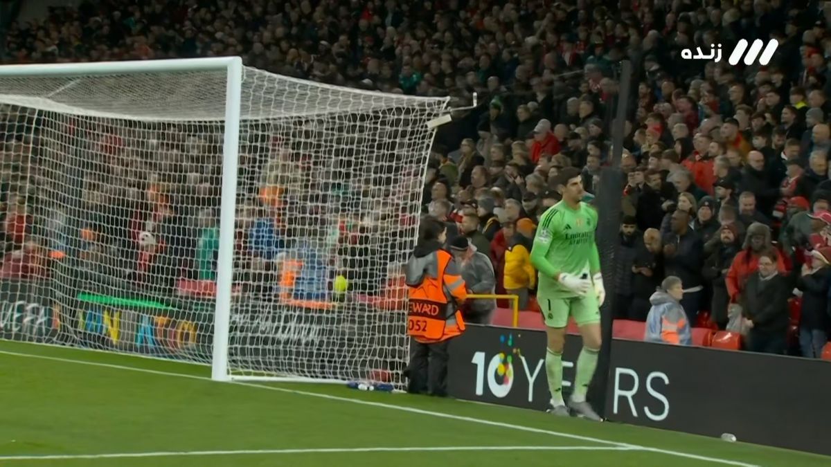 سومین سیو تماشایی کورتوا و بسته ماندن دروازه رئال مقابل لیورپول