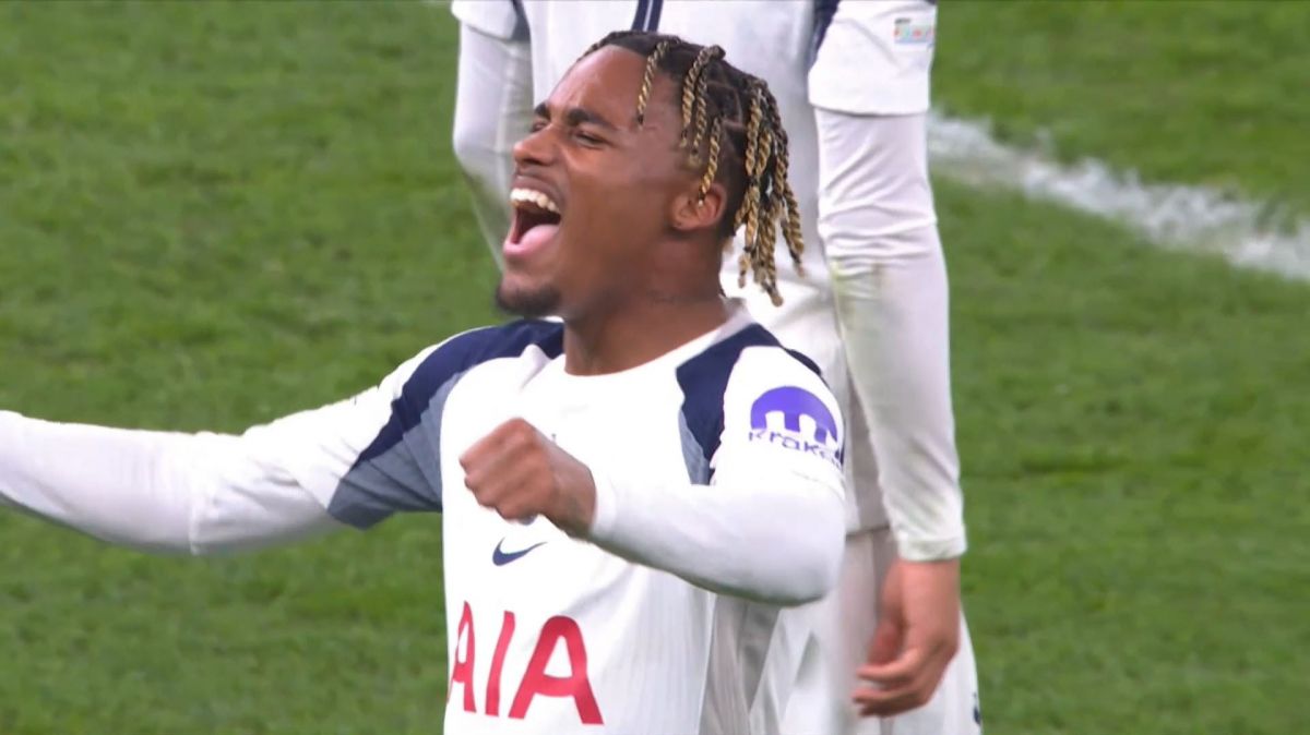 گل دوم تاتنهام به کپنهاگن (ویلسون اودوبرت)