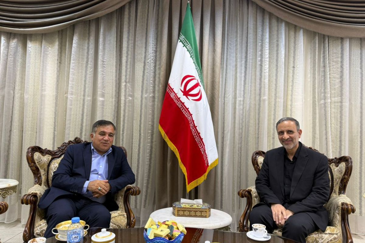 دیدار تاجرنیا با رییس نمایندگی ایران در اردن