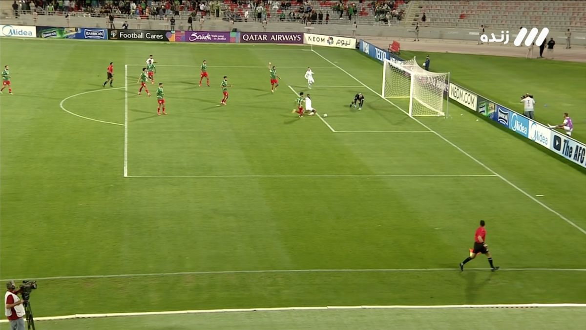 موقعیت سوزی عجیب نازون مقابل الوحدات