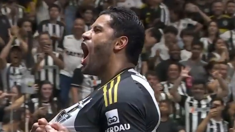 گل اول اتلتیکو مینیرو به باهیا (هالک)