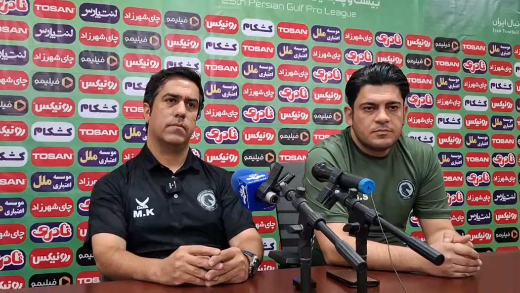 کنفرانس خبری کریمیان مربی پیکان