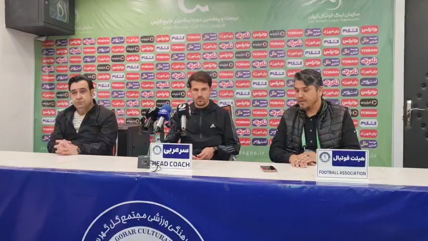 قاسم حدادی فر سرمربی ذوب آهن اصفهان بعد از بازی مقابل گل گهر سیرجان