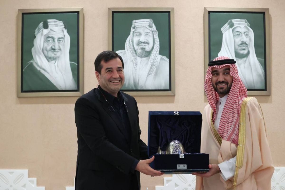 وزیر ورزش در دیدار با همتای سعودی: امیدوارم در دور بعدی مسابقات، ایران از کشورهای اسلامی میزبانی کند