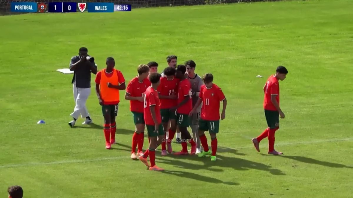 اولین گل کریستیانو جونیور فرزند رونالدو، برای تیم ملی پرتغال