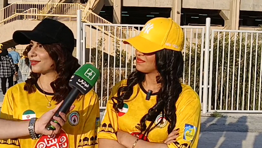 گفت و گو با هواداران فجر سپاسی قبل از بازی با مس رفسنجان