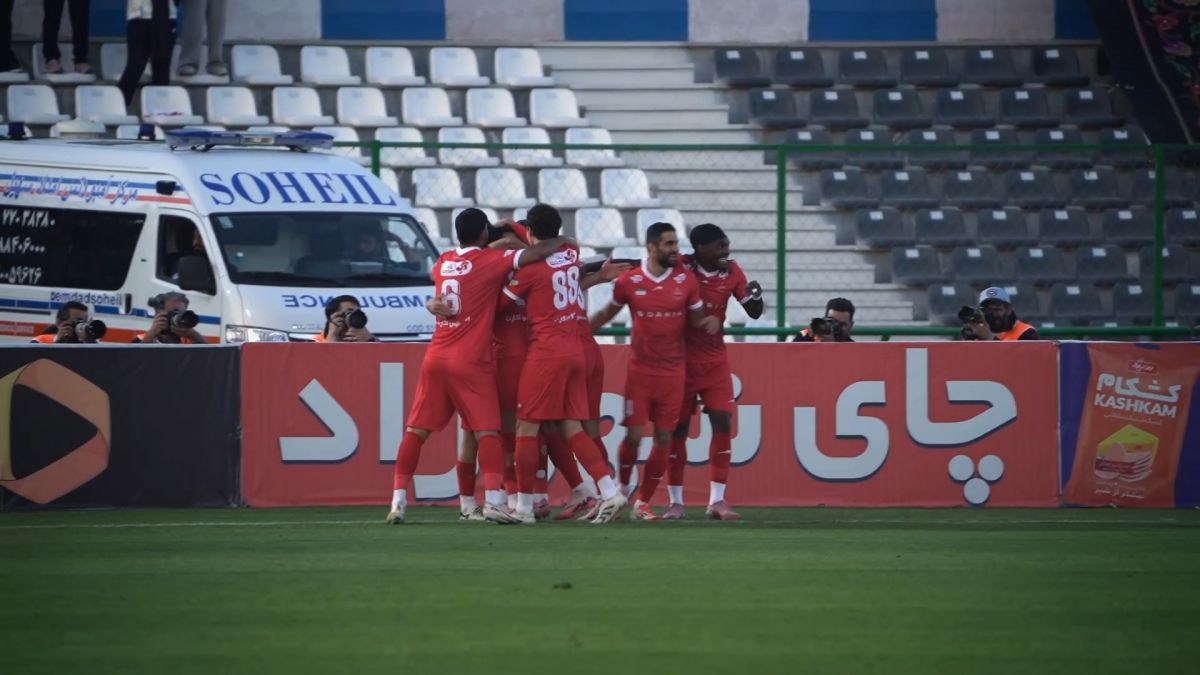 خوشحالی بعد از گل پرسپولیسی ها از نگاه دوربین فوتبالی