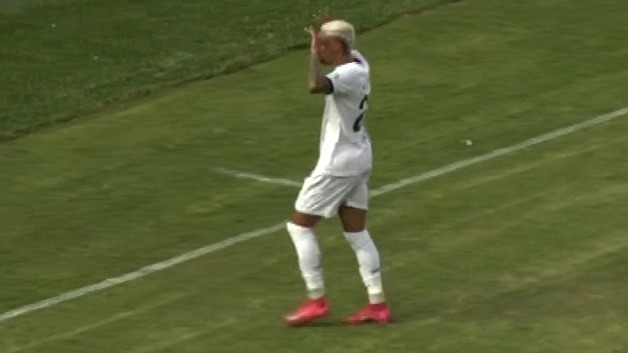 گل اول مس رفسنجان به فجر سپاسی (ماتئوس کاستا)