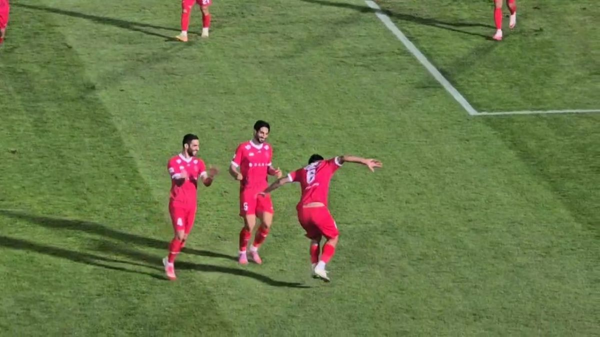 گل کنعانی زادگان به استقلال خوزستان از زاویه دوربین فوتبالی