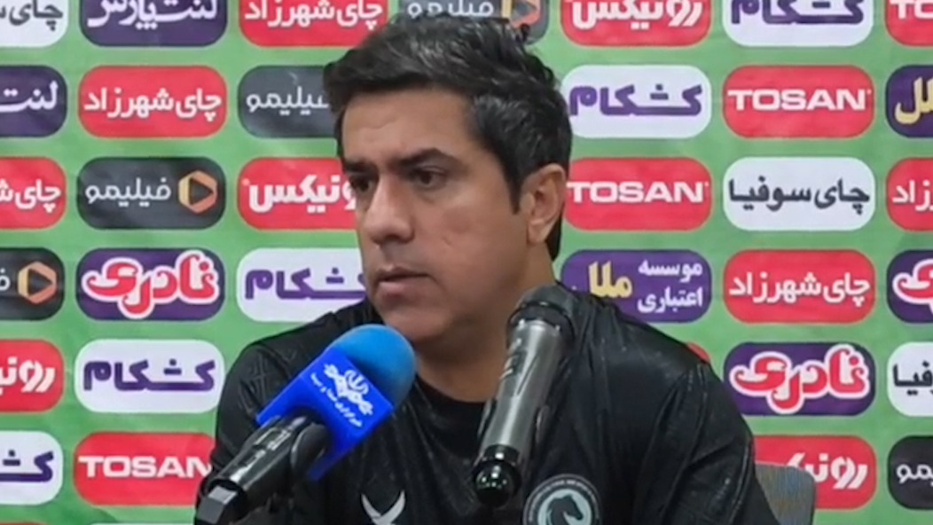 کنفرانس خبری کریمیان مربی پیکان بعد از تقابل با فولاد