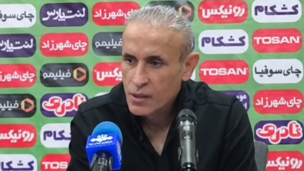 کنفرانس خبری یحیی گل محمدی بعد از تقابل با پیکان