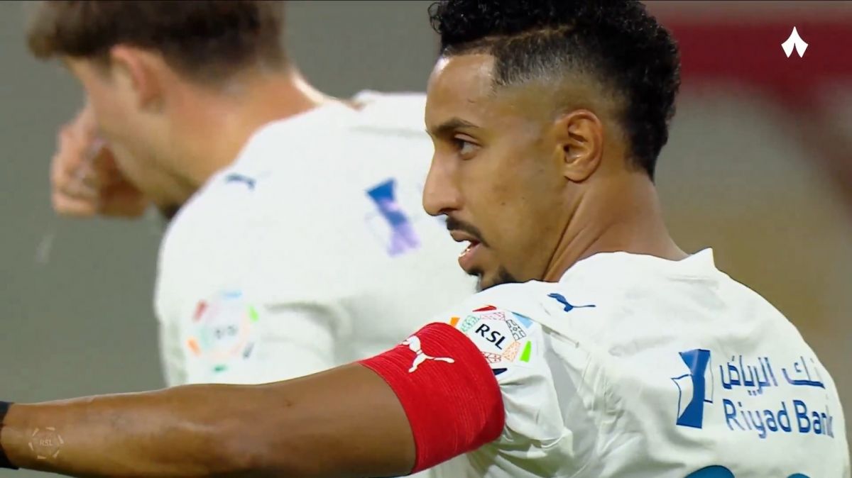 گل اول الهلال به النجمه (سالم الدوساری)