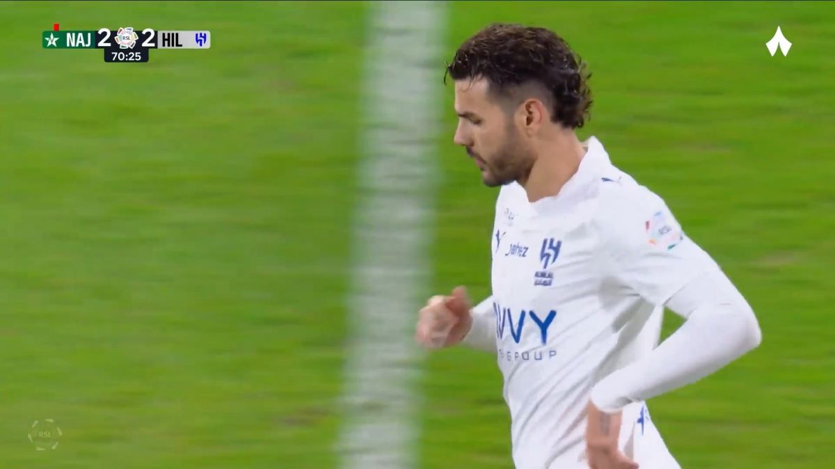 گل دوم الهلال به النجمه (تئو هرناندز)