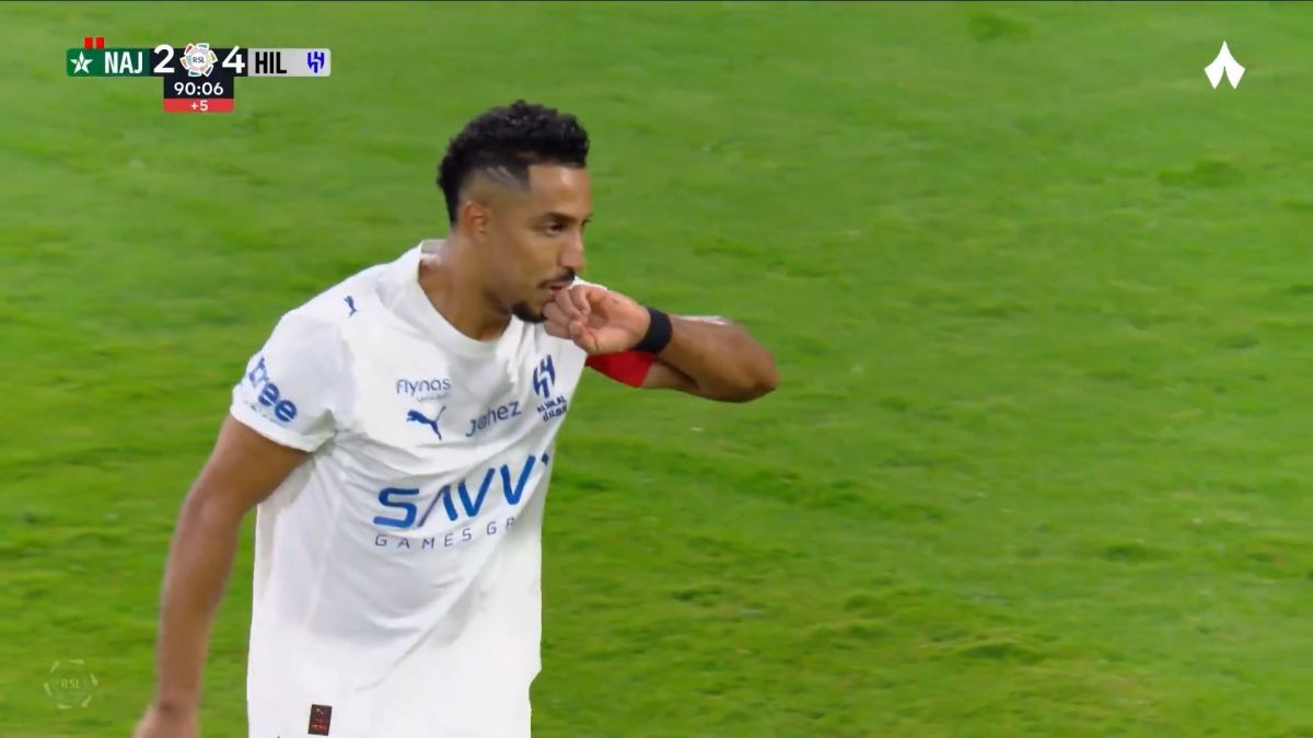 گل چهارم الهلال به النجمه (دبل سالم الدوساری)