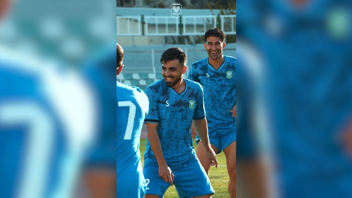 ویدیوی باشگاه خیبر خرم آباد از آمادگی بازیکنان پیش از بازی با تراکتور