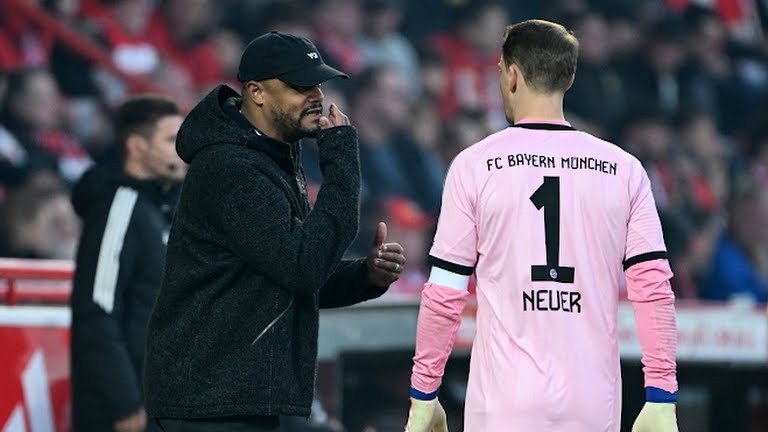 گل اول یونیون برلین به بایرن مونیخ (دوئخی با اشتباه نویر)