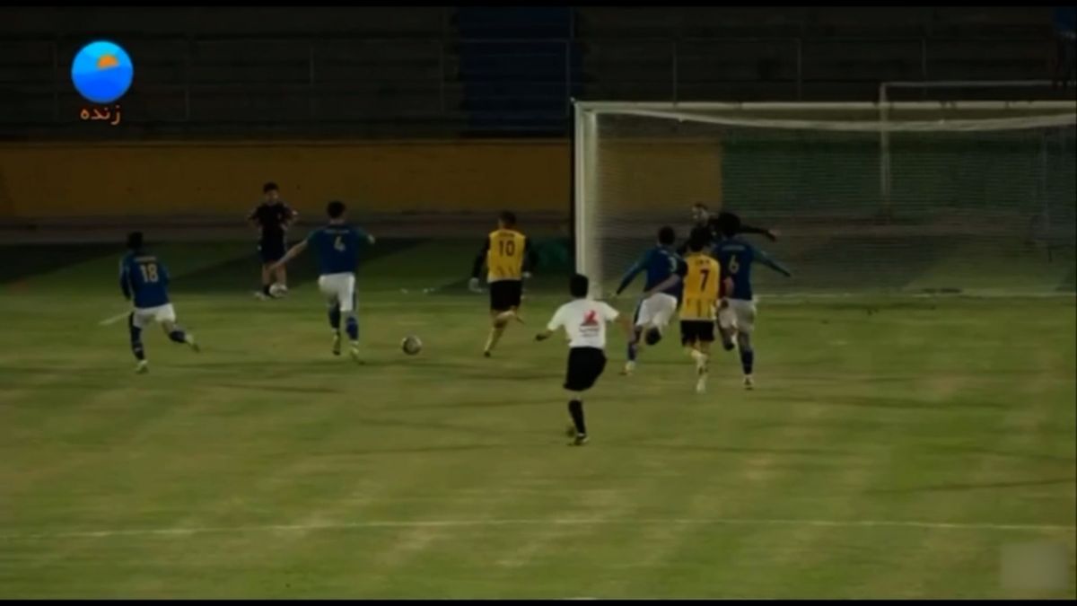 گل اول پارس جنوبی جم به صنعت نفت (فردین نجفی)