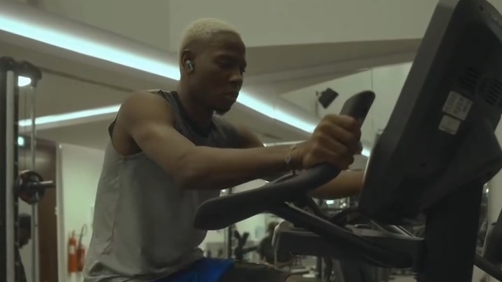 تمرینات انفرادی موسی جنپو بازیکن استقلال برای بازگشت به می