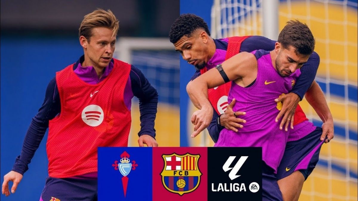 آخرین تمرینات بارسلونا پیش از بازی با سلتاویگو