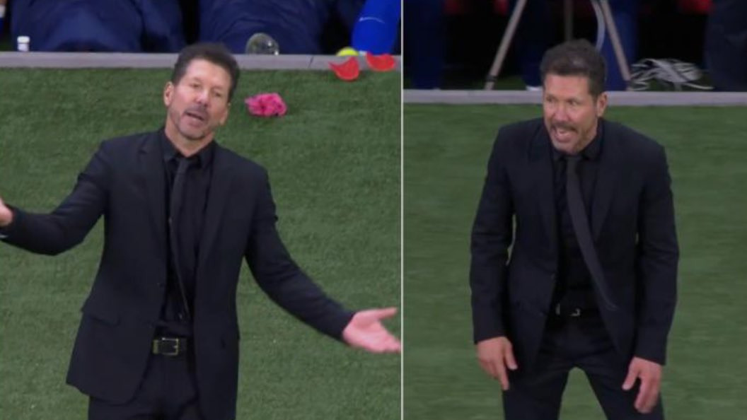 اعتراض عجیب سیمئونه به داور؛ هیچوقت به وینیسیوس کارت نمیدهی!