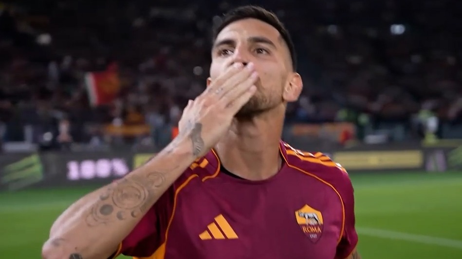 گل اول رم به اودینزه (لورنزو پلگرینی - پنالتی)